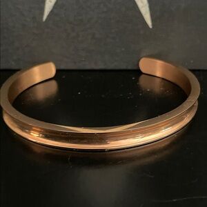 Romantic Copper Cuff Bracelet